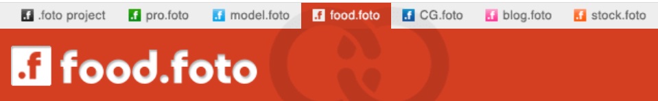 food.foto 홈페이지 초기화면